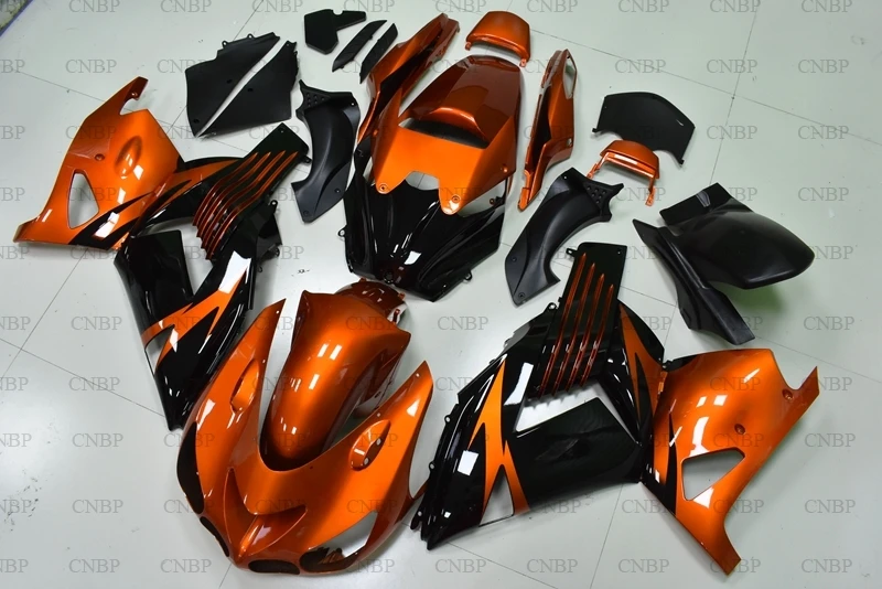 

ZZ-R1400 2008 Fairings ZZ-R1400 2006 - 2011 Orange Black Fairing Zx14 Zx-14r 2008 Fairings