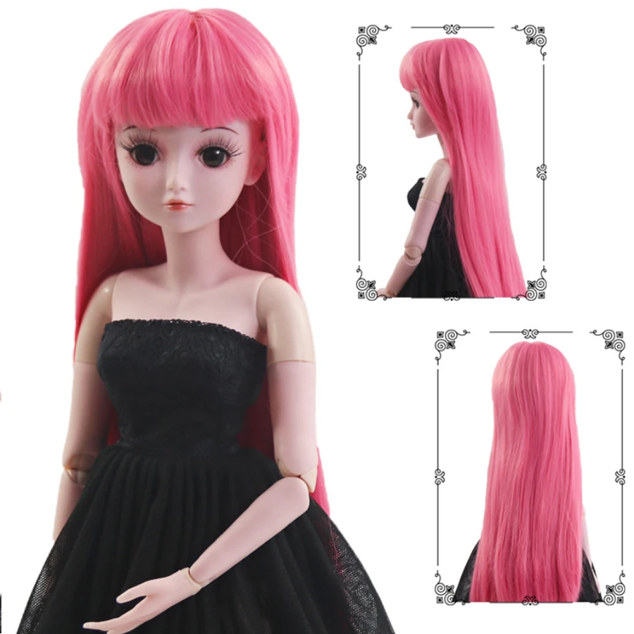 60 см BJD кукла универсальные волосы разноцветная кукла Alse прямые волосы