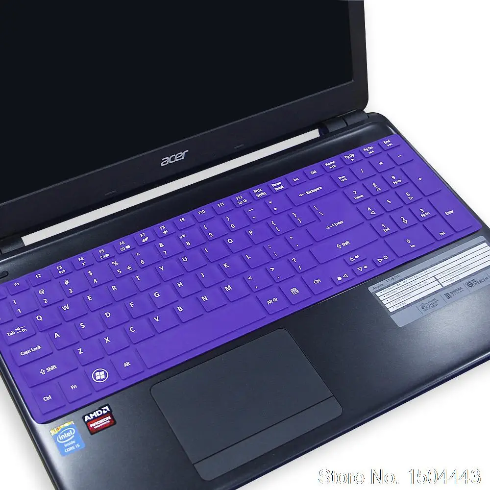 15 15,6 дюйм чехол для клавиатуры протектор для acer Aspire Travelmate 5744Z 7750 7750 г 5735z 5742 5742G 5742z 5742zg 5744 5750 5750 г - Цвет: allpurple