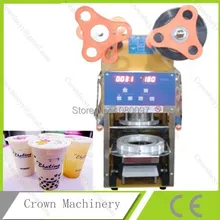 Цифровая автоматическая машина для запечатывания стаканов из нержавеющей стали