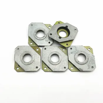 

Funssor 5pcs Corner Cut Style Nema 17 damper metal &Rubber Vibration Damper shock absorber for 42 step motor