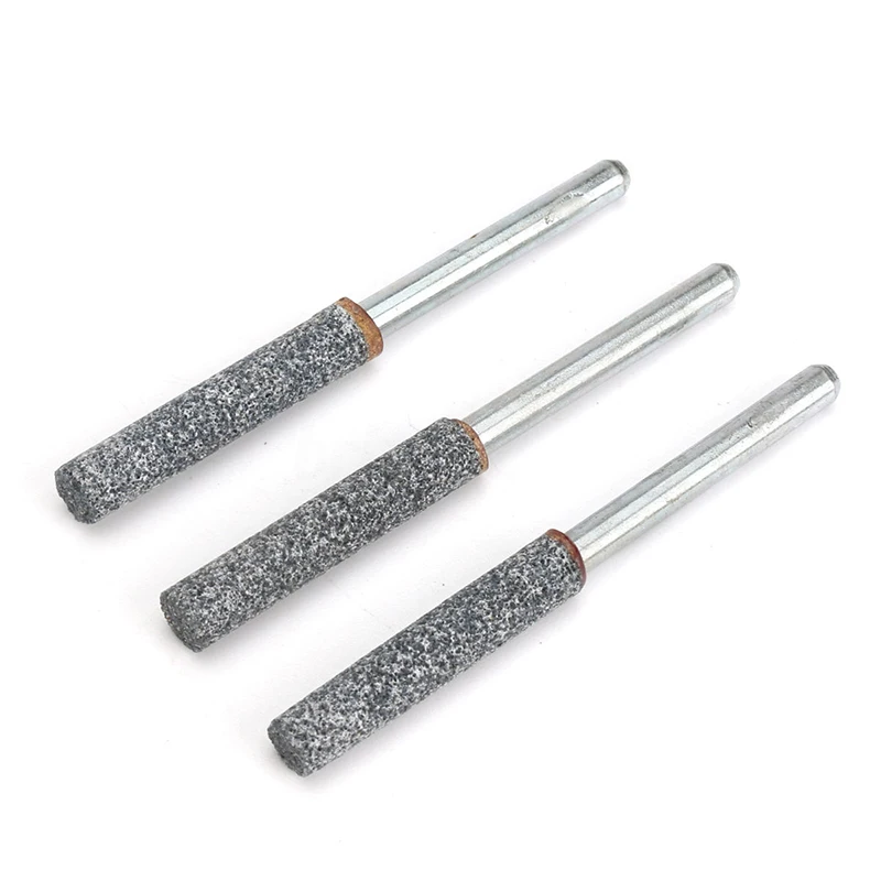 

3pc 3/16" 4.8mm Grindstone Sharpening Stone for 12V Chainsaw Chain Saw Sharpener