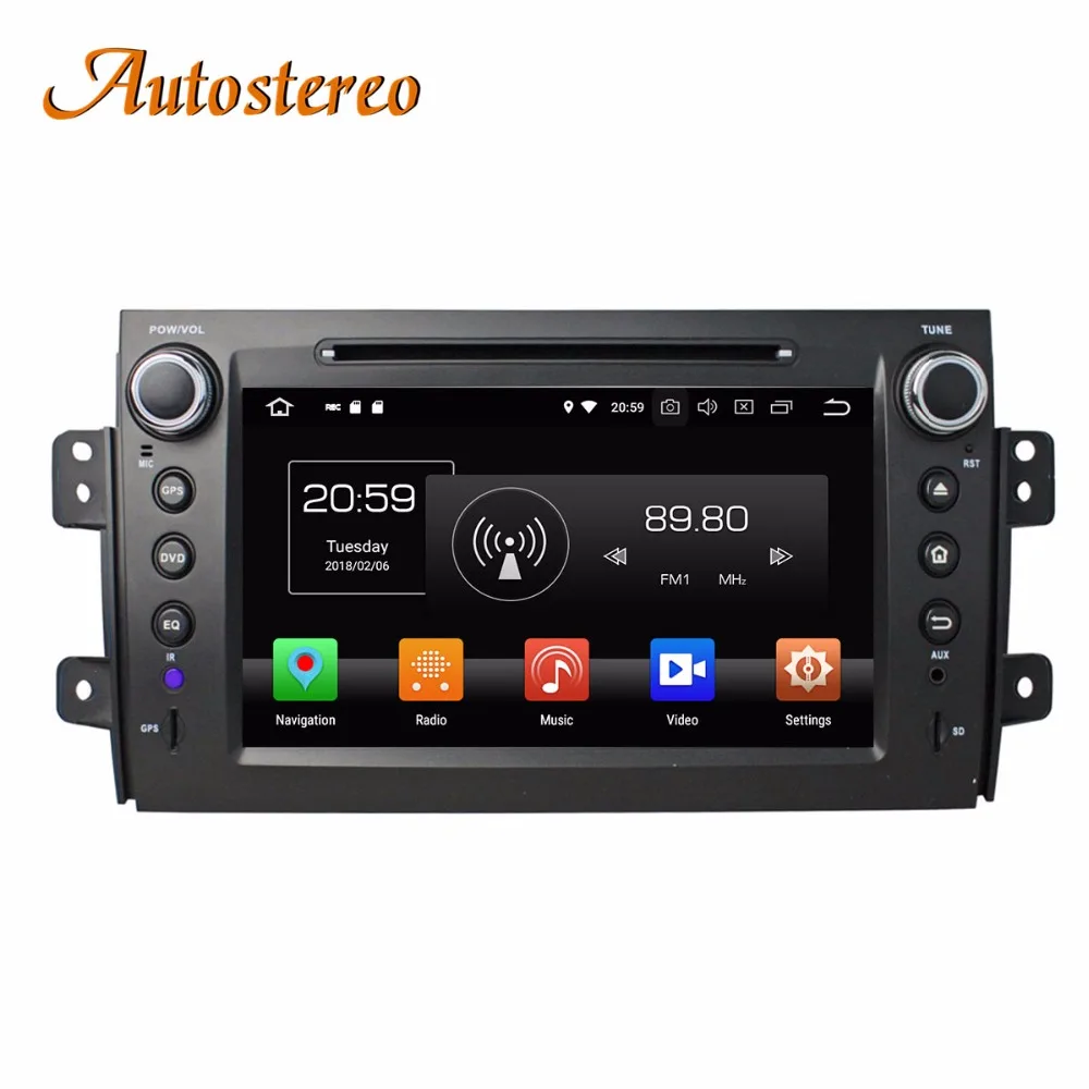 Perfect Autostereo Android 8 4+32G Car DVD Player GPS navigation For Suzuki SX4 2006-2012 head unit multimedia player tape recorder 2