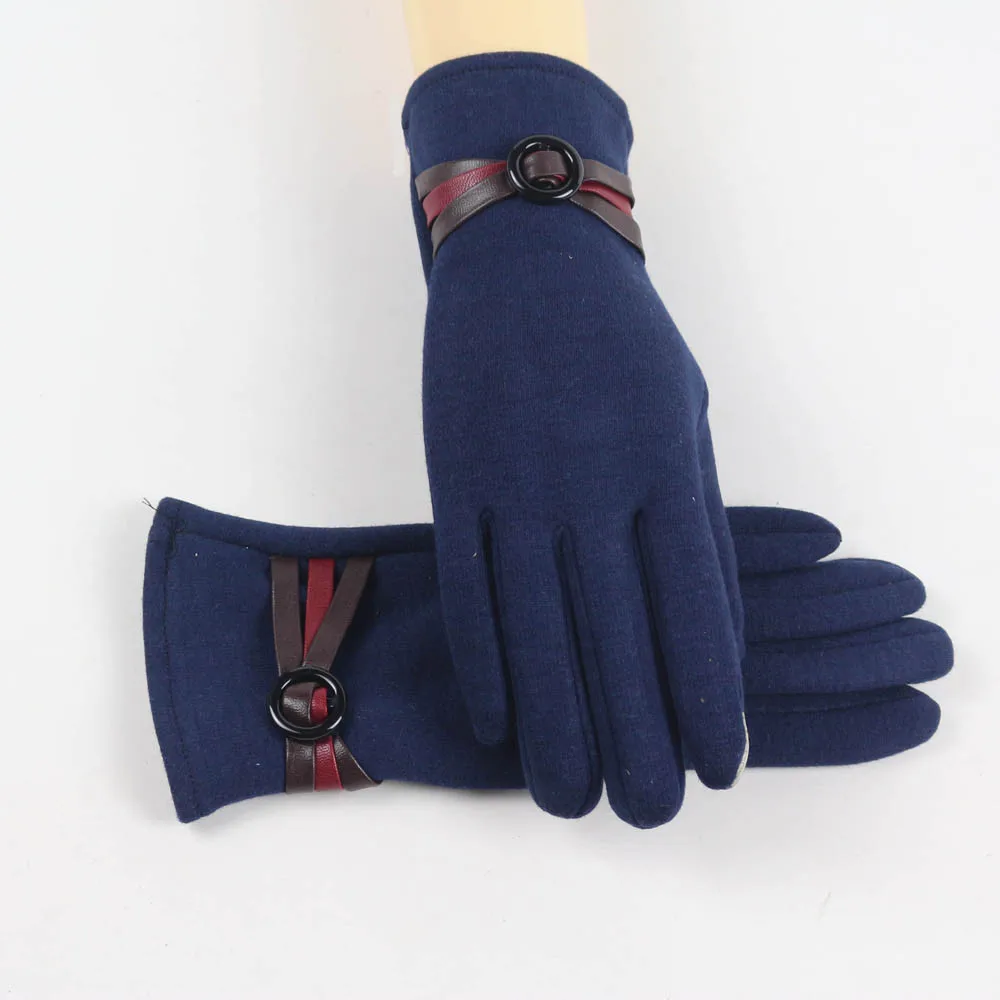 Guantes invierno mujer, женские теплые перчатки, мягкие, на запястье, толстые, варежки, полный палец, новинка, перчатки для экрана, удобные, mitaines femme