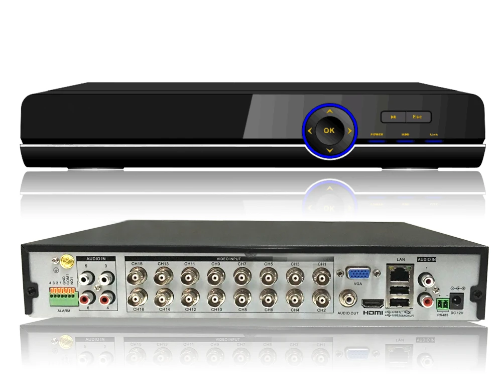 HKIXDISTE 16CH 2MP P 1080 P DVR NVR CCTV системы безопасности 16 шт. открытый P 720 аудио запись IP камера P2P товары теле и видеонаблюдения