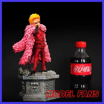 

MODEL FANS instock One Piece 24cm sd young Donquixote Doflamingo gun gk resin toy Figure for Collection