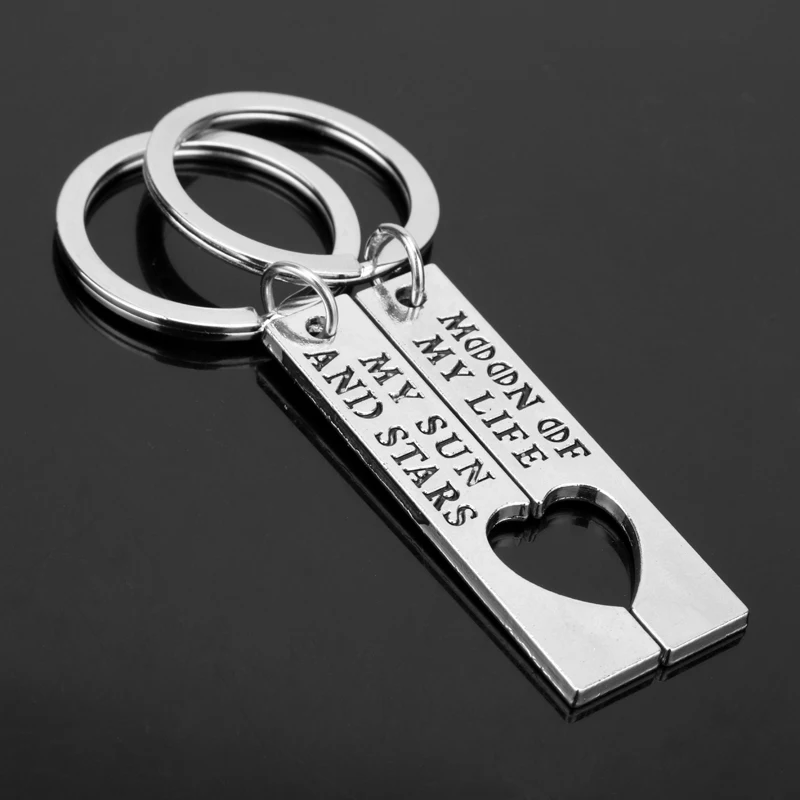 

Couple Key Chains Game of Thrones MOON OF MY LIFE MY SUN AND STARS Keychain Women Men Key Ring Gift