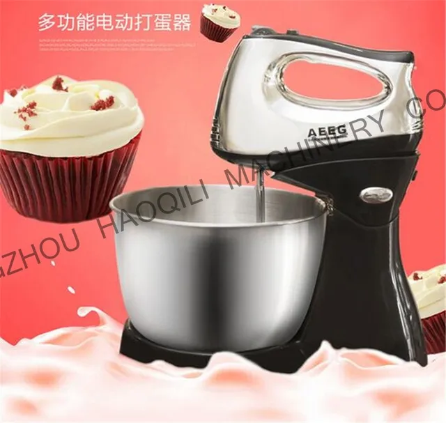 Power Hand Electric Food Mixer Operated Mini Cream Mayonnaise