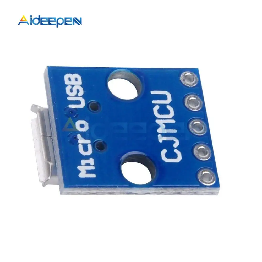 Плата CJMCU микро USB 5 шт. адаптер питания В коммутационный интерфейсный модуль для
