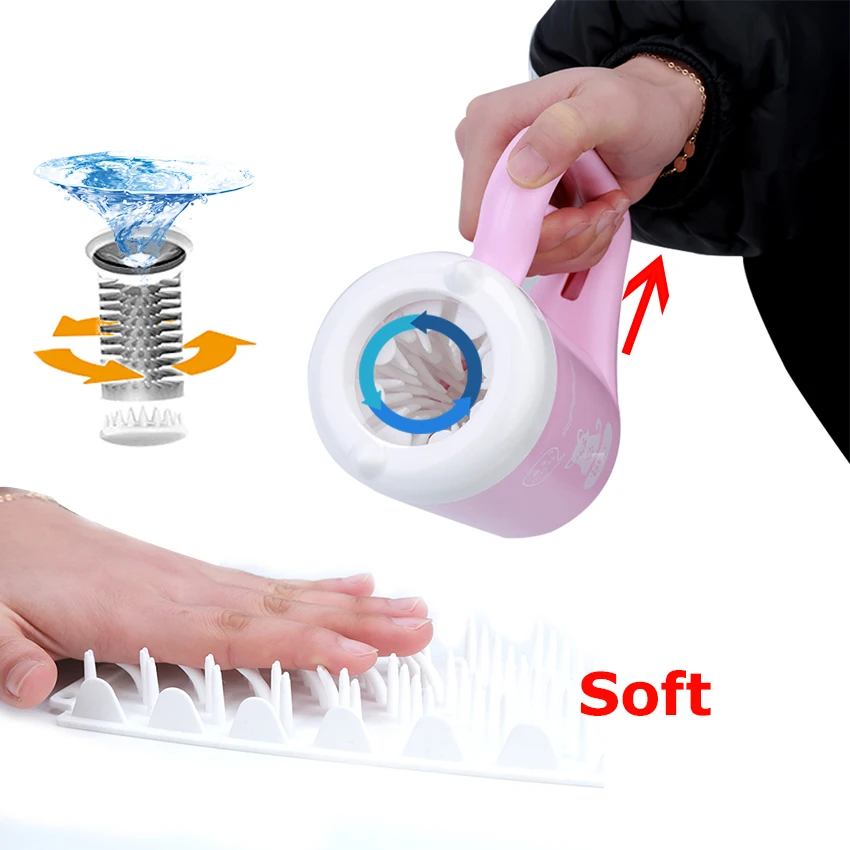  Paw Cup For Small Medium Dogs Soft Silicone Pet Feet Washer Portable Pet Dog Dirty Paw Cleaning Cup