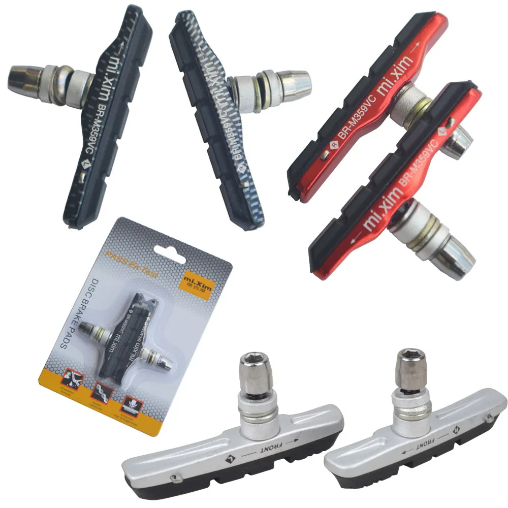 

Mi.Xim BR-M359VC Mountain Bike Drawer Type Cycling V Brake Pads Bike Brake Shoes