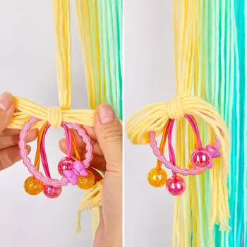 Unicorn Hair Bows Hairband Hanging Organizer Strip for Girls 30.7 in Sadoun.com