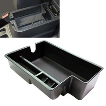 JEAZEA Central Armrest Storage Box Tray Storage Holder For Mitsubishi Outlander SPORT RVR ASX 2010 2011 2012 2013 2014 2015