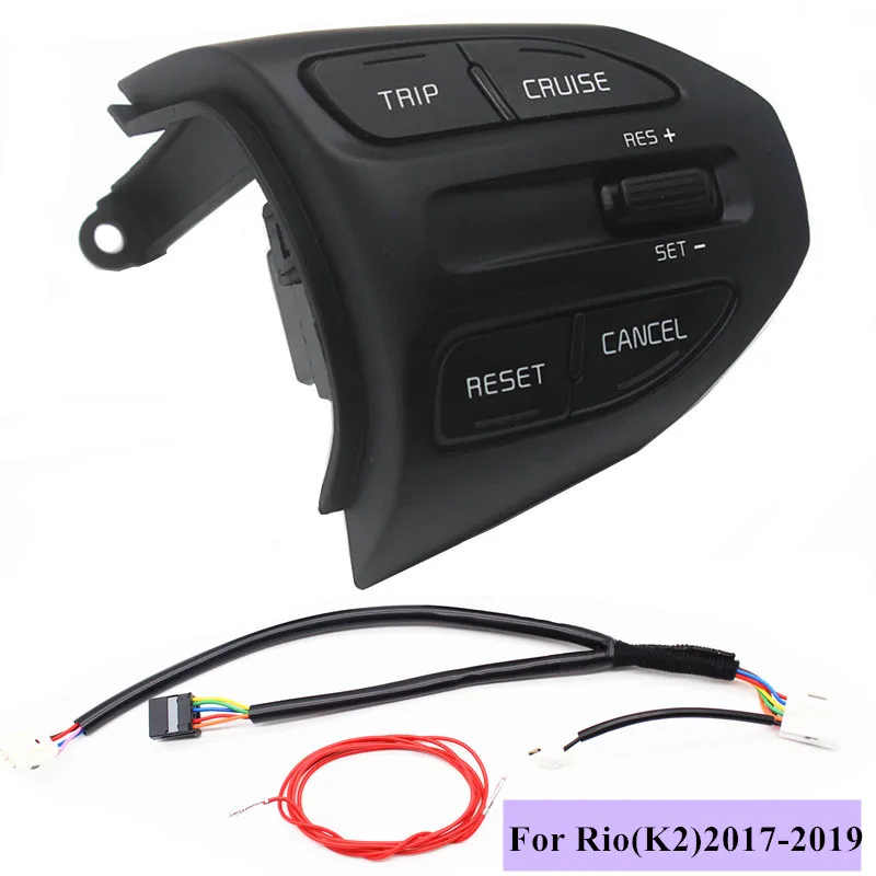 Кнопка рулевого колеса для KIA K2 RIO 2016 2017 кнопки Bluetooth телефон круиз контроль