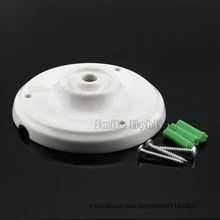 1 шт. фарфоровый потолочный Розовый Керамический потолочный навес черный и белый цвет