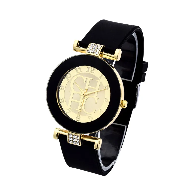 Relojes hombre модный бренд золото Женева Спорт Кварцевые часы Для женщин платье