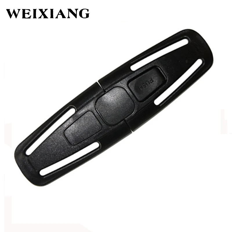 Car Baby Safety Seat Belt Adjuster Seatbelt Harness Chest Lock Clip