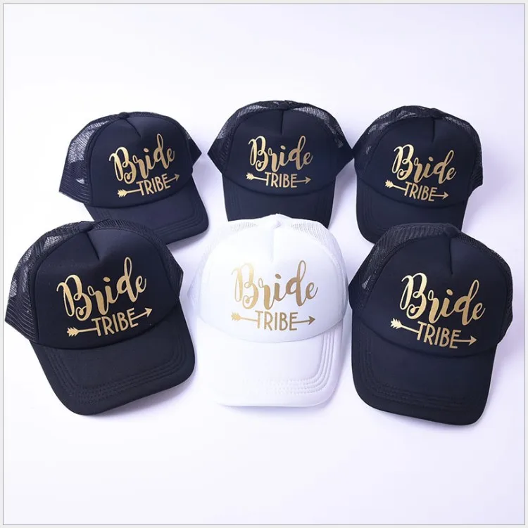 3 шт. свадебный подарок для невесты Свадебная шляпа команда отряд "невеста" Жених Невеста племя Бейсболка подарок для гостя