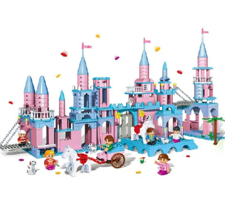 Super Large Building Blocks Set Compatible with Lego Friends Princess