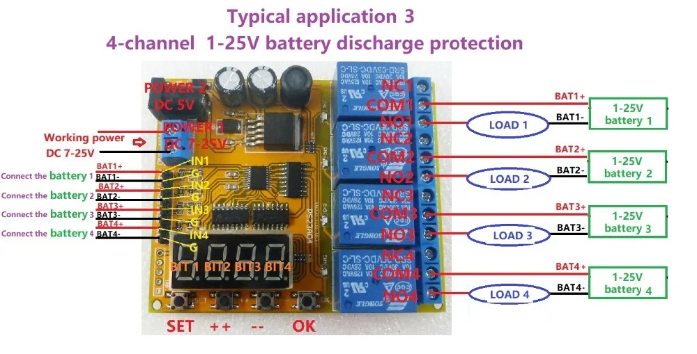 DYKB 4CH 3 7 V 4 2 12V 14 8 24V свинцово кислотная Ni Cd MH Li Ion PO литиевая батарея Зарядка