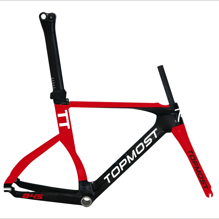 carbon tt frame UD 3k time trial carbon frame triathlon road bike