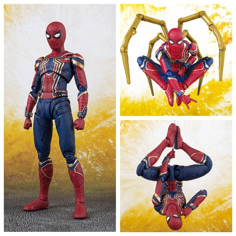 tom holland with action figures