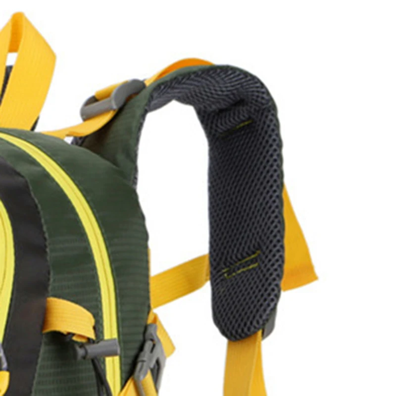 40L Outdoor Lightweight Camping Hiking Bag Green Travel Climbing Backpack Side Mesh Pockets