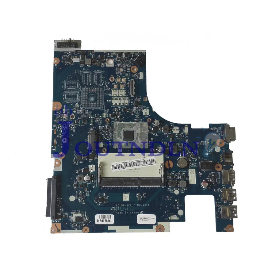 Материнская плата JOUTNDLN для ноутбука Lenovo G50-30 ACLU9 ACLU0 45104312024 NM-A311 W/ n3540 cpu | Компьютеры