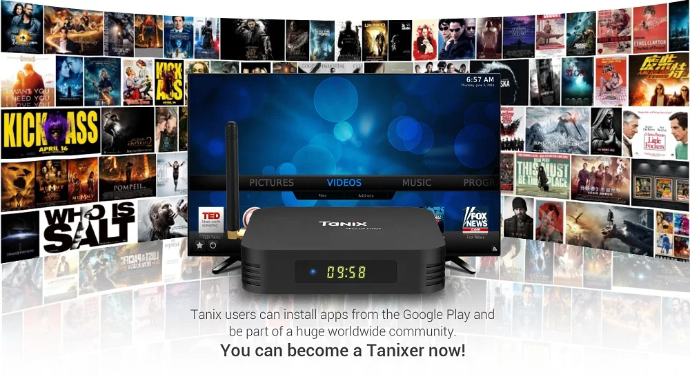 Tanix TX6 Android 9,0 ТВ-приставка Allwinner H6 Четырехъядерный 4G 32G/64G 2,4G+ 5G Wifi ТВ-приставка 4K HD BT 4,1 Google Smart медиаплеер