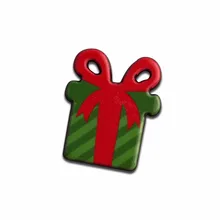 LF 20 акриловый, подарок на Рождество коробка украшения Ремесло Flatback кабошон украшения для скрапбукинга Kawaii милые Diy аксессуары