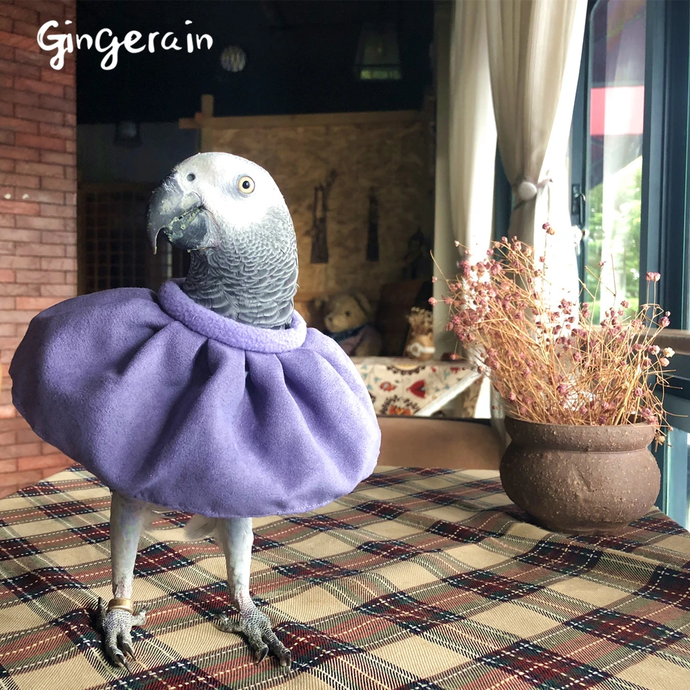 Gingerain одежда с птицами попугай кармашек для риса ручной работы на заказ птица кармашек для риса