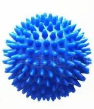 7.5CM PVC Hedgehog Massage Ball Hand Grip Fitness Ball Portable Health Care Ball Strength Training Equipment Free Shipping