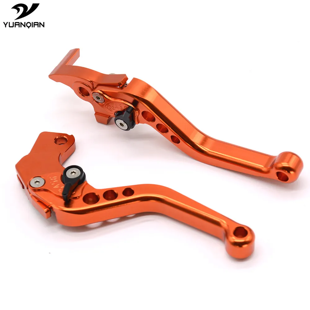 Alta calidad accesorios de la motocicleta CNC moto palancas de embrague de freno para KTM Duque 125, 200/390/RC 125 de 200 a 390 2014, 2015