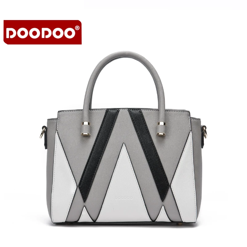 

DOODOO Lady Real Leather Handbags Crossbody luxury handbags women bags Designer Handbags High Quality Women Messenger Bags T761
