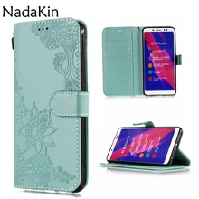 Чехол-книжка с тиснением в виде одуванчика лотоса для Xiaomi mi 8 6 A2 mi x 2S Red mi S2 4A 4X6 6A Note 4 5 5A Prime со слотом для карт