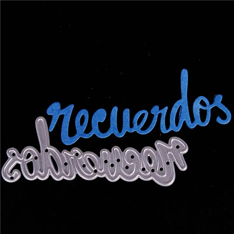 

Metal Cutting Dies for Diy Scrapbooking Die Cut New 2018 Cuts for Paper Card Making Craft Embossing Photo Spanish Alphabet