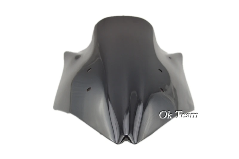 Z1000 Bubble лобового стекла ветрового Fit 2007 209 Z 1000 07 08 09 Черный ABS Бесплатная