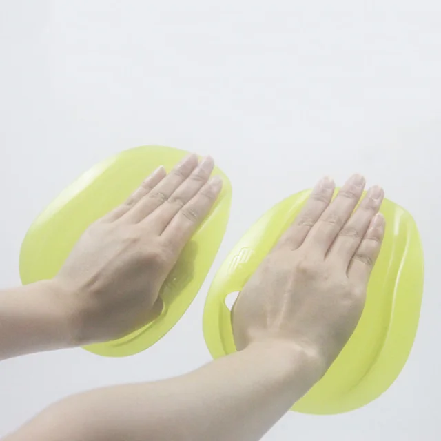 US $4.00 1 Pair Silicon Swimming Paddles Stroke Professional Hand Paddle Water Sports Swimming Training Acce