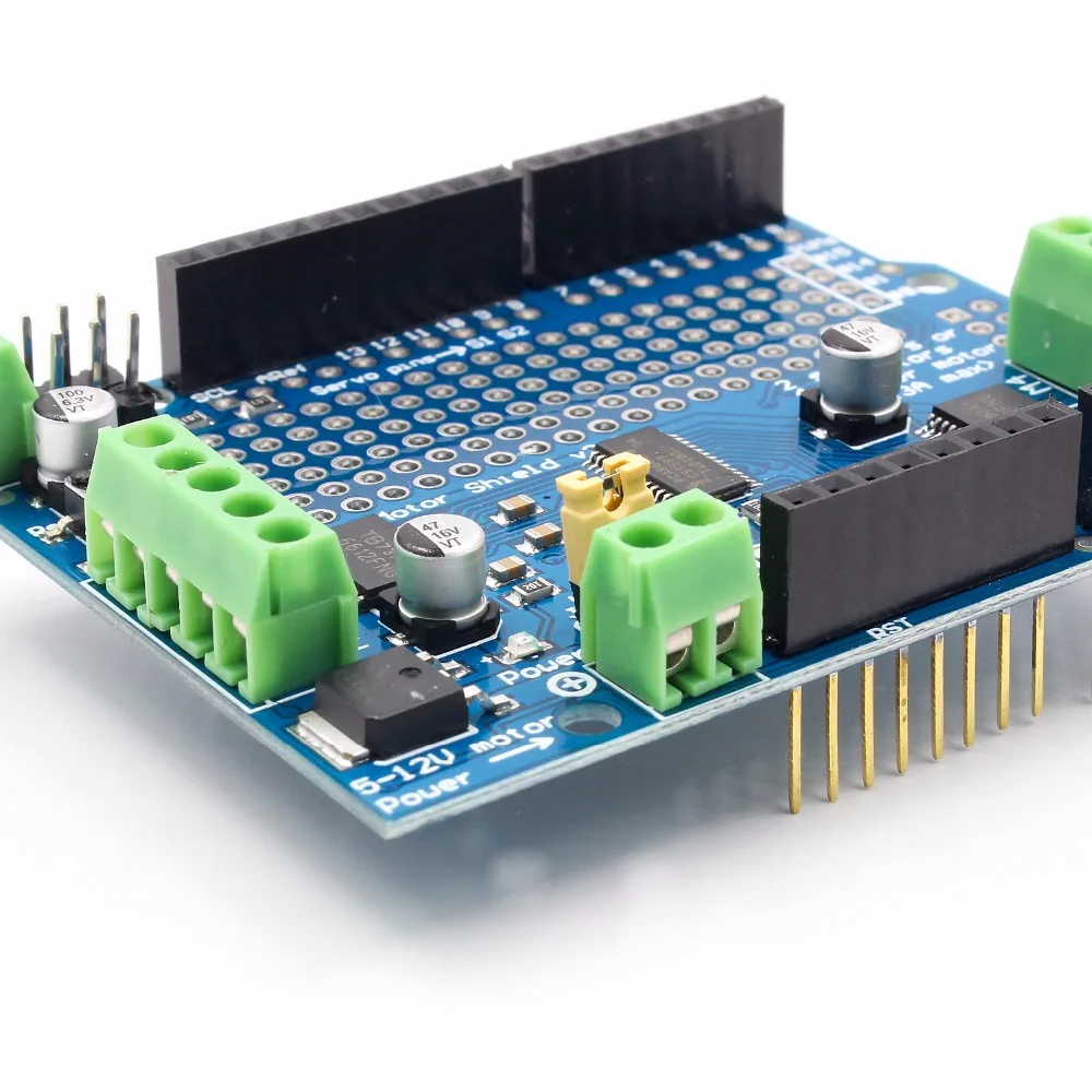 Стандартный IIC I2C TB6612 Mosfet шаговый двигатель PCA9685 ШИМ Серводвигатель щит V2 робот PWM