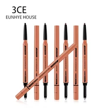 3CE EUNHYE HOUSE брендовые брови натуральный стойкий Водонепроницаемый Макияж инструмент карандаш для бровей+ кисть для бровей+ шелкопрядная ручка thre