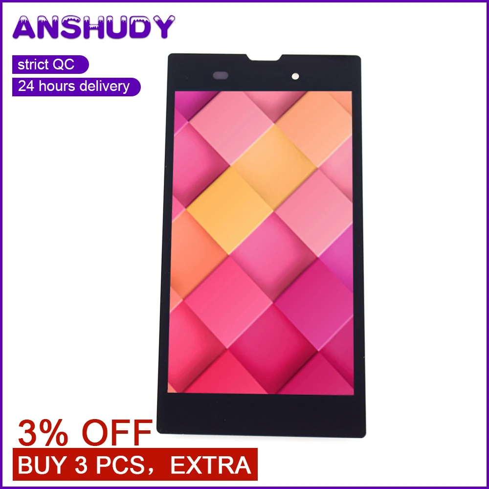 

For SONY Xperia T3 M50W D5103 Touch Screen Panel Digitizer Sensor Glass + LCD Display Monitor Screen Panel Module Assembly
