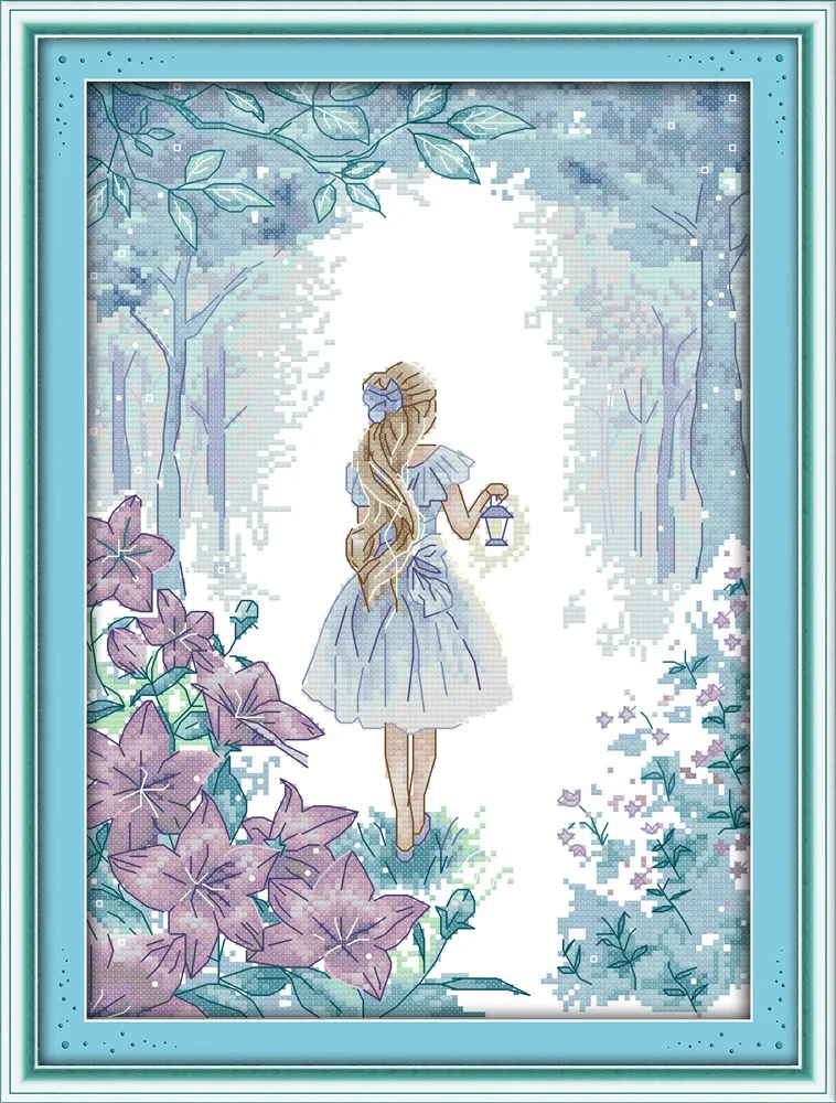 Joy Sunday чтобы исследовать чудо в мечте наборы узоров для вышивки крестиком ручная