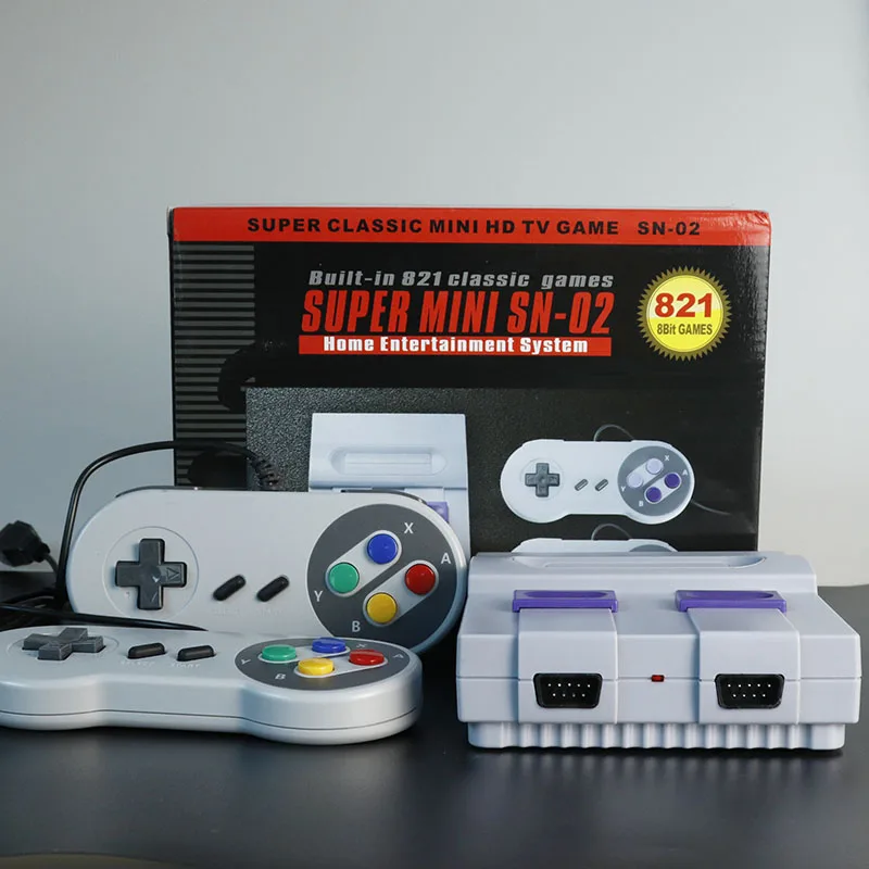 Built In 821 Classic games HD TV Video Game Console Handheld Retro