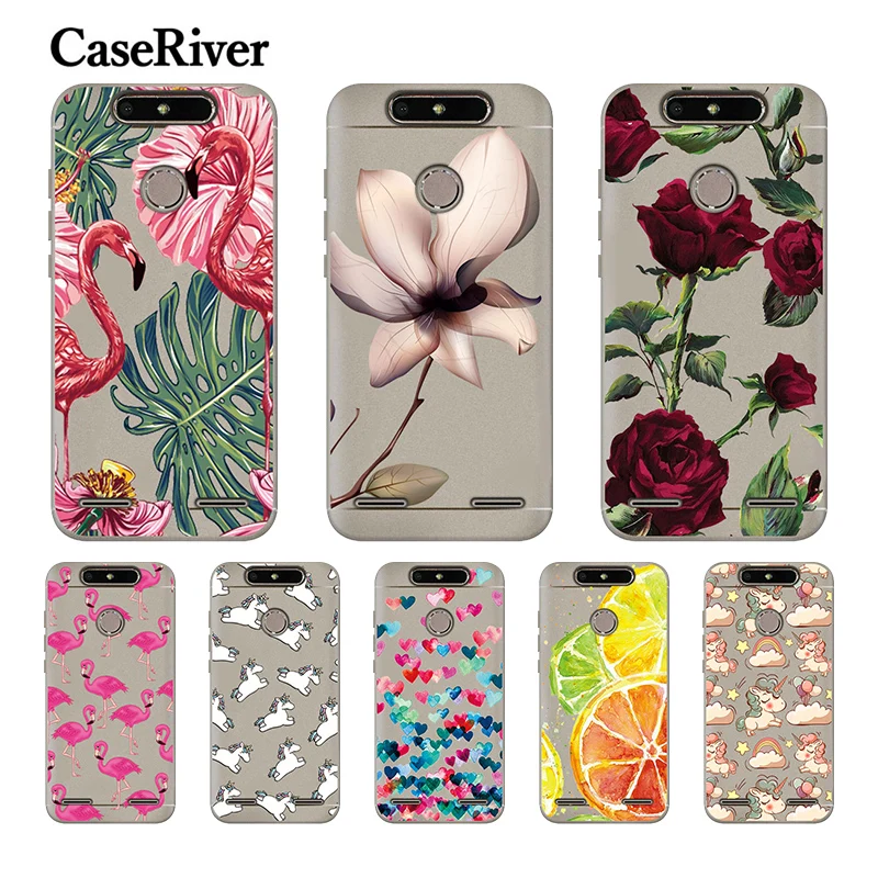 

CaseRiver Soft TPU 5.0'' For ZTE Blade V8 Mini Case Painted Cute Funda For ZTE V8 Mini Case Back Protector For ZTE Blade V8 Mini
