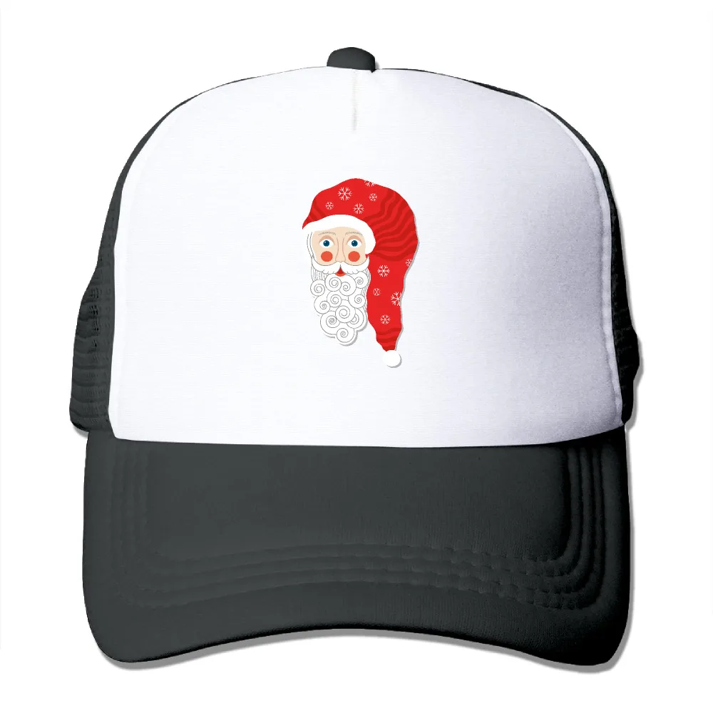 Unisex Santa Claus Merry Christmas to you 3 mesh Trucker hat Snapback