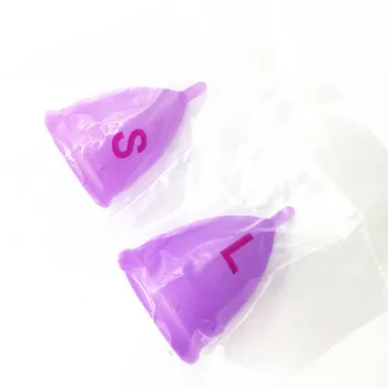 

Simple Creative Heart-Shaped Handle Menstrual Cup Can Swim Without Mugginess Heat,Anti-Side Leakage Non-Sensitive Tampon Sliver