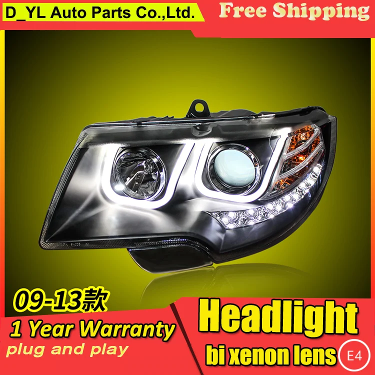 Car Styling Headlights for Skoda Superb 09 13 LED Headlight for Superb
