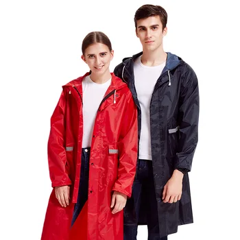 

Universal Rainwear for Hiking At Outdoor Men Waterproof Long Raincoat Uniform Style Thicken Poncho for Women YY023