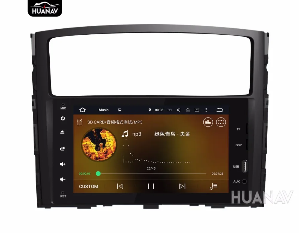 Dvd-плеер gps навигации для MITSUBISHI PAJERO V97 V93 Shogun Montero 2006 + 8 "MIRROK ссылка Android6.0 2 ГБ + 32 ГБ авто стерео