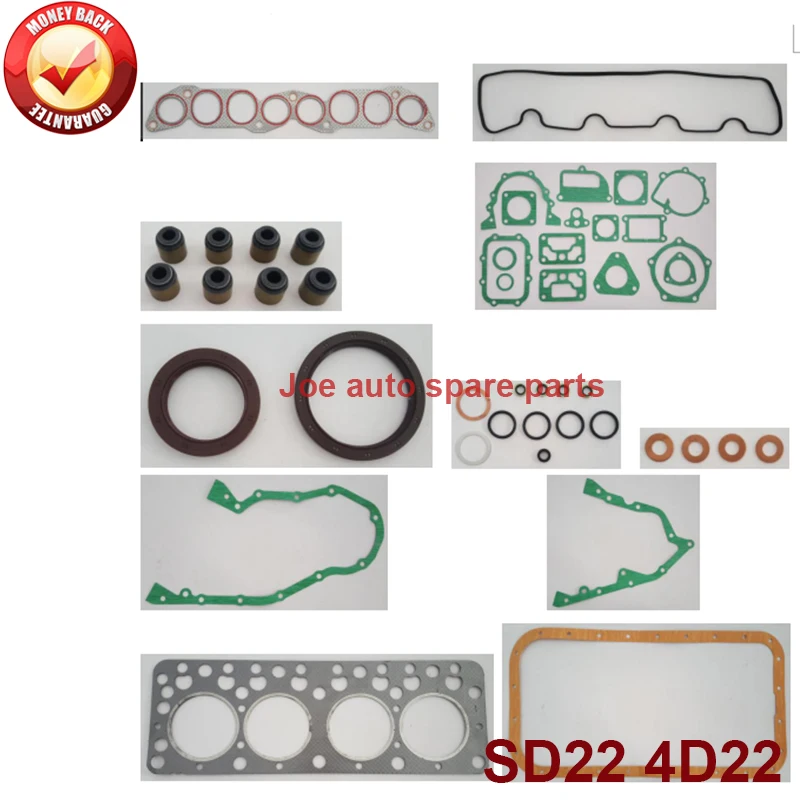 SD22 4D22 complete repair Overhaul engine full gasket set kit for nissan forklift Foton | Автомобили и мотоциклы